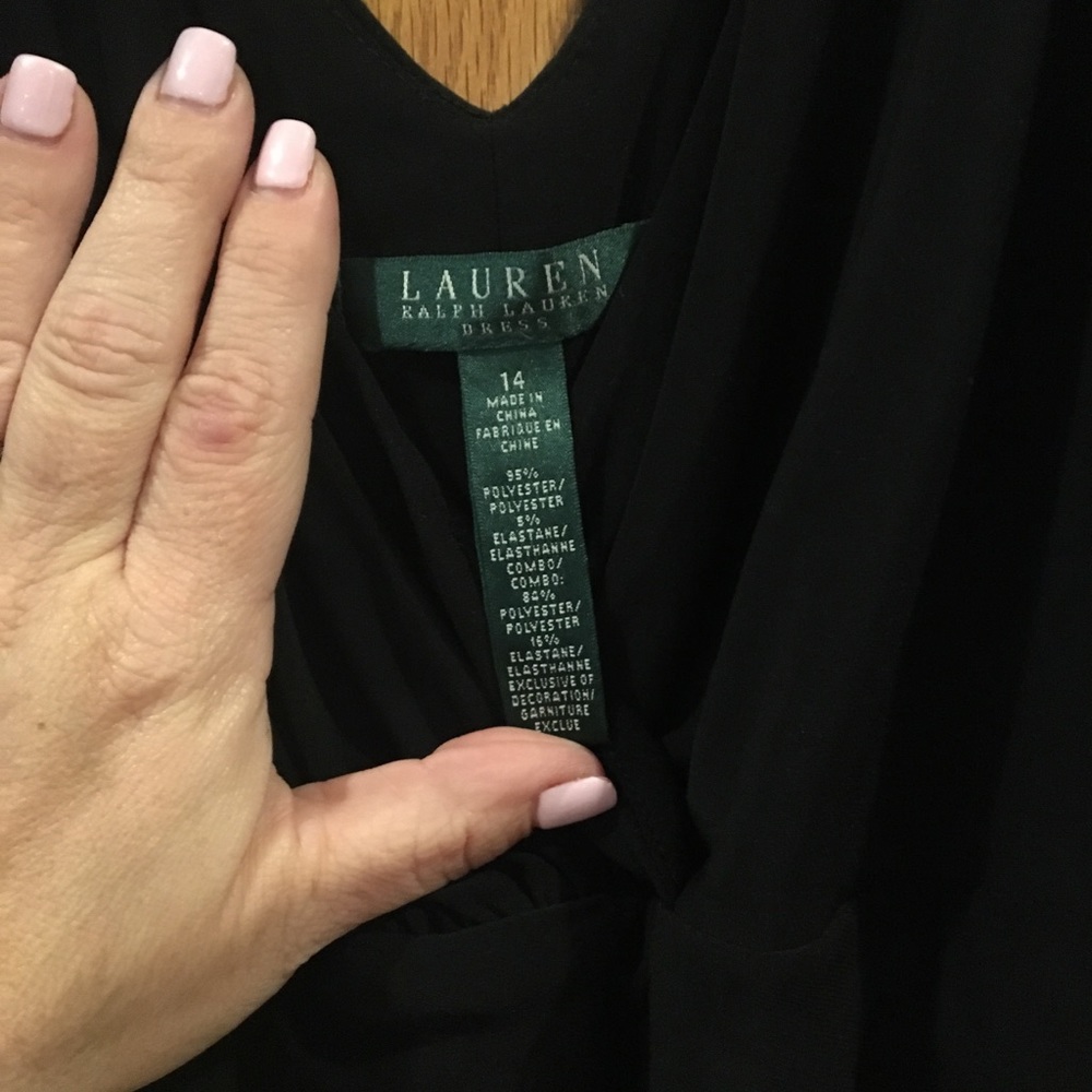 Ralph Lauren Peekaboo shoulder dress size 14